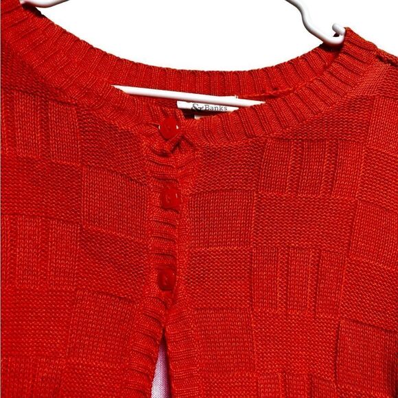 Christopher&  Banks short sleeve orange size small - Picture 2 of 11